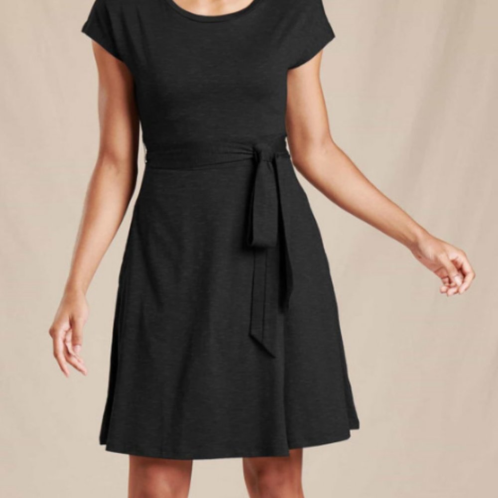 Toad&Co Cue Wrap Short Sleeve Dress